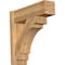 Ekena Millwork Merced Block Rough Sawn Outlooker, Western Red Cedar, 8"W x 26"D x 26"H OUT08X26X26MRC05RWR - alternate 1